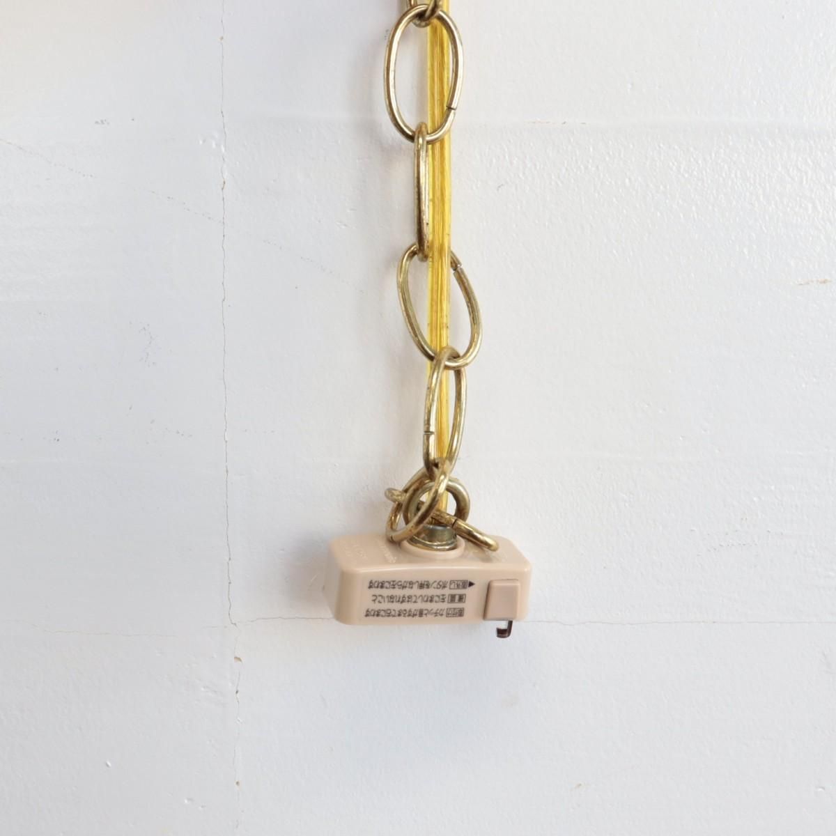 3956 アメリカ 1950s～60s スパゲティランプ ペンダントランプ 吊り