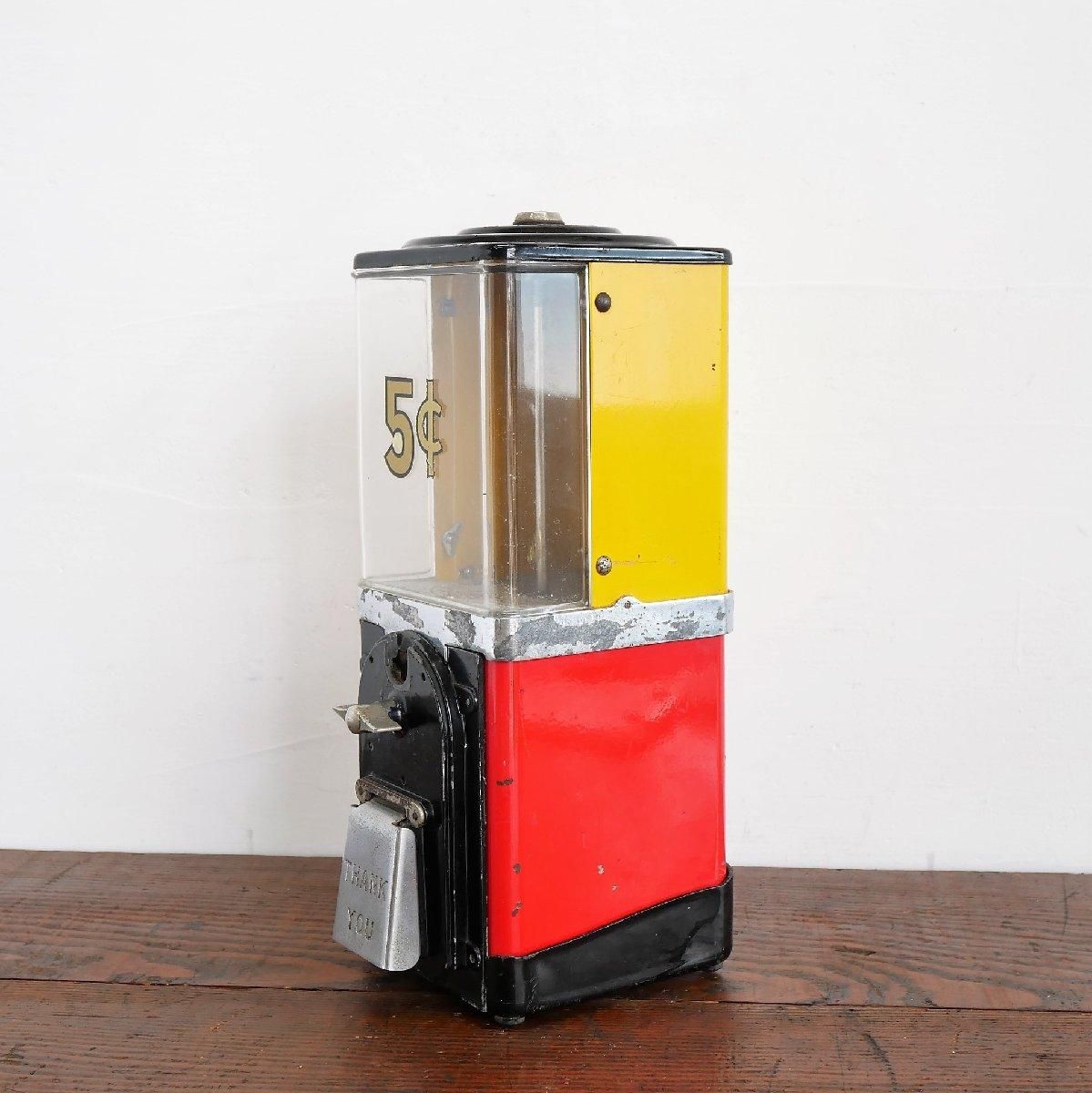 アメリカ ヴィンテージ ガムボールマシン 1￠コイン ガチャガチャ