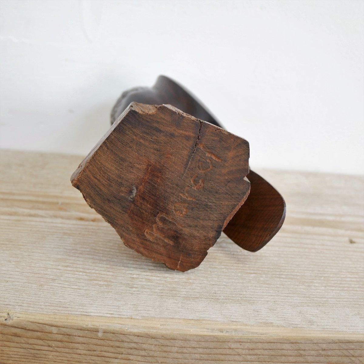 アメリカ ヴィンテージ 黒檀 木彫り 鳥 イーグル 置物 鷲 わし