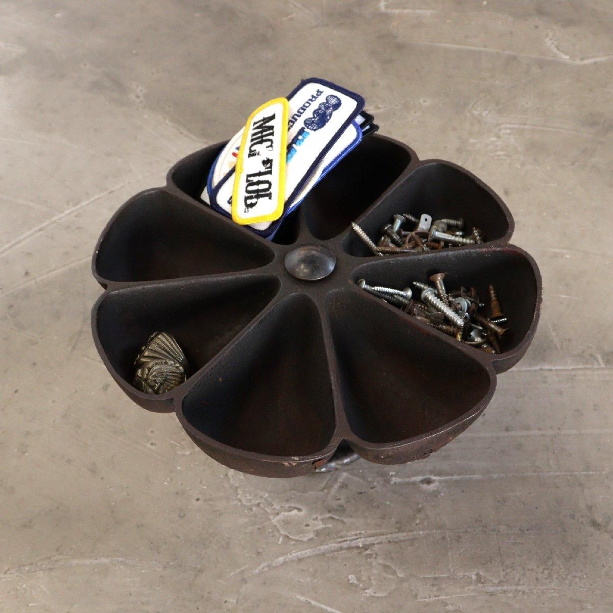 ディスプレイ ヴィンテージ キャストアイアン ネイルカップ アメリカ