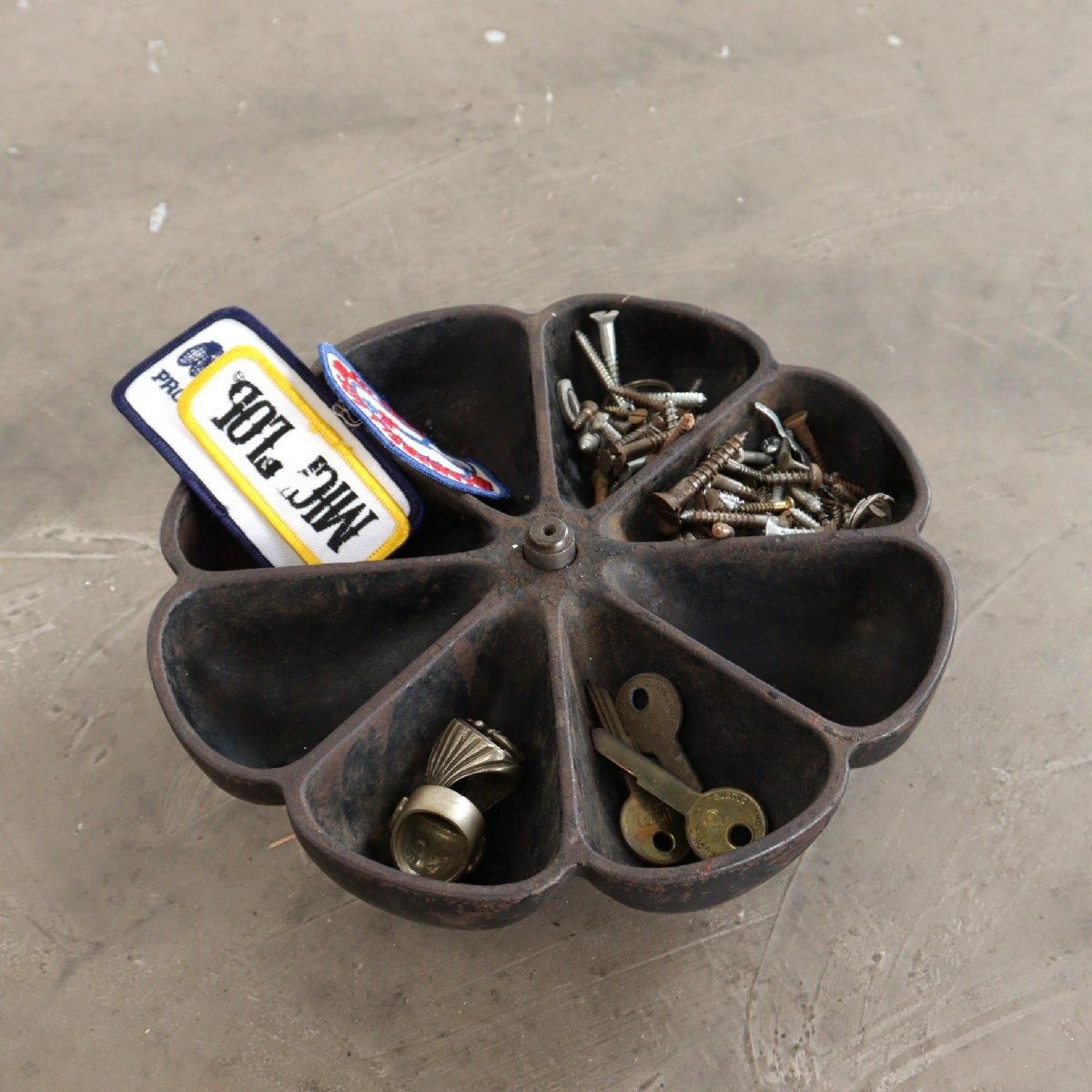 ヴィンテージ キャストアイアン ネイルカップ -通販-ローズボール