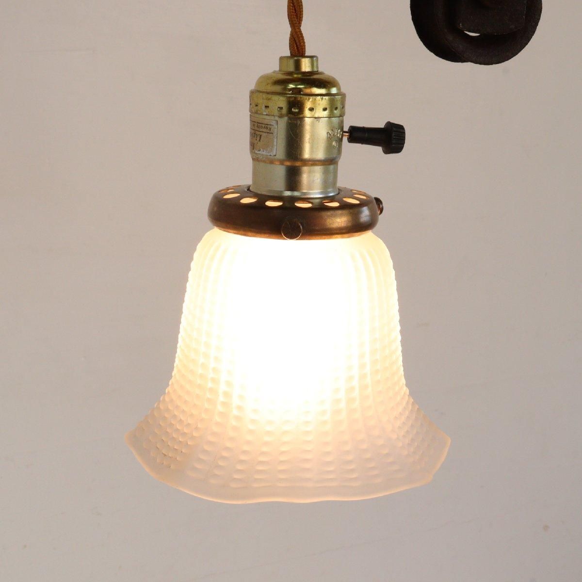 ヴィンテージ 滑車 吊り下げランプ インダストリアル アメリカ