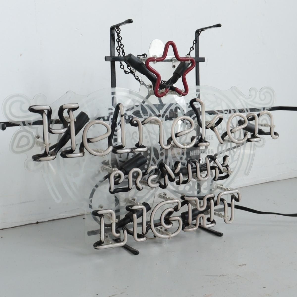 ヴィンテージ Heineken ネオンサイン -通販-ローズボールアンティークス