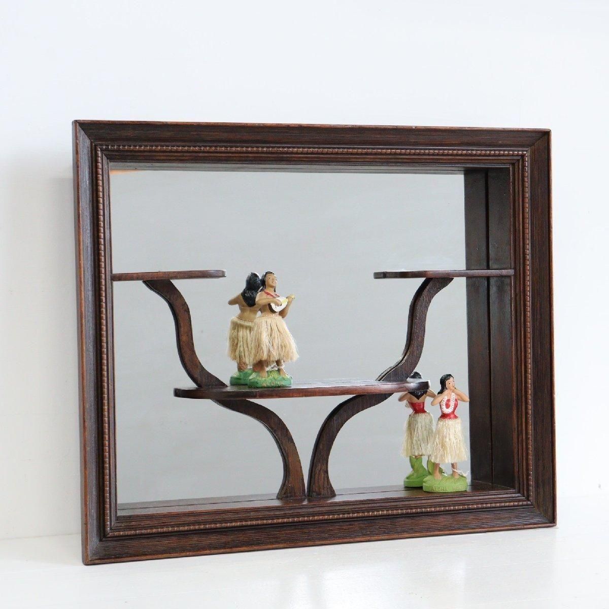 ヴィンテージ シャドーボックス 飾り棚 -通販-ローズボールアンティークス