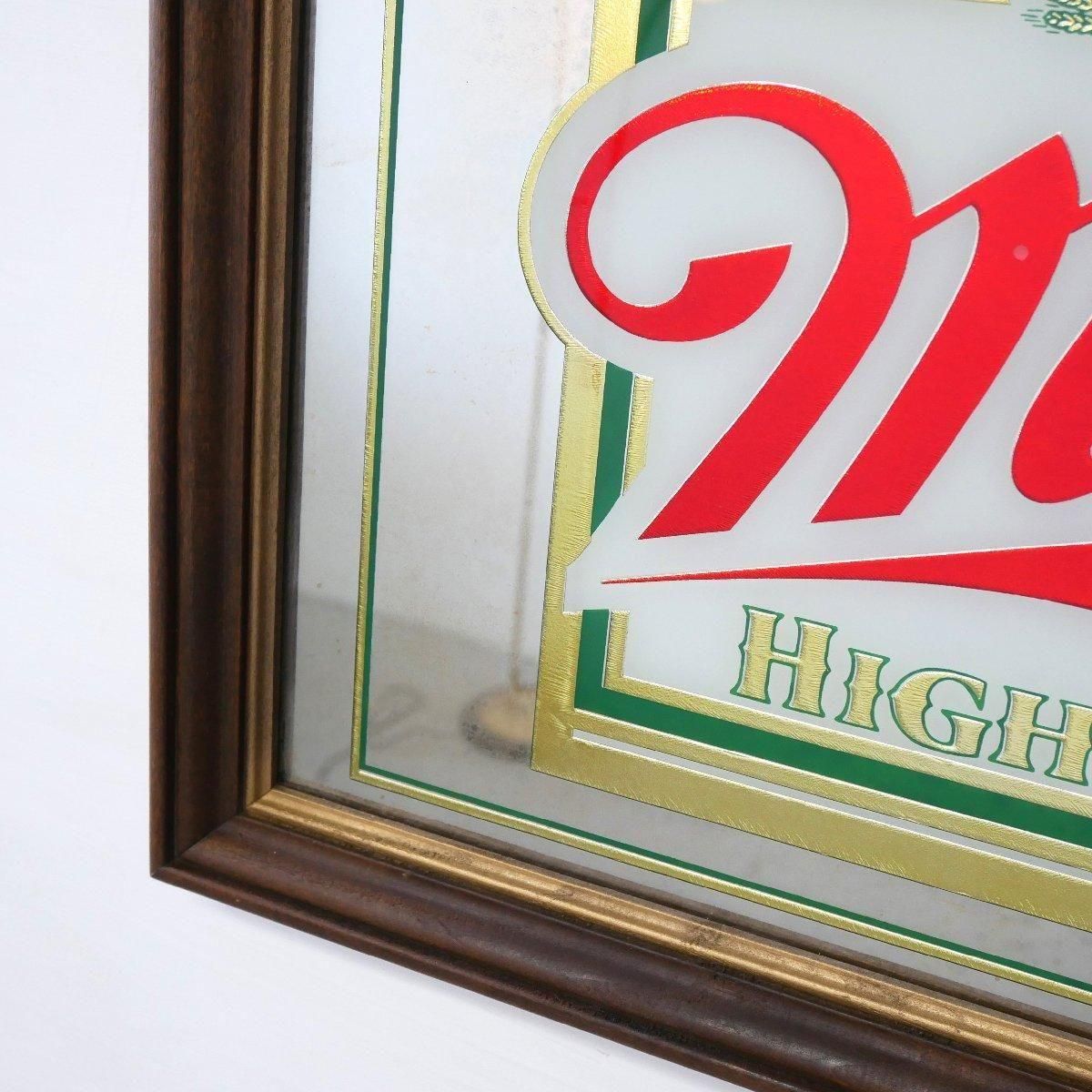 ヴィンテージ パブミラー ビール ミラー -通販-ローズボールアンティークス