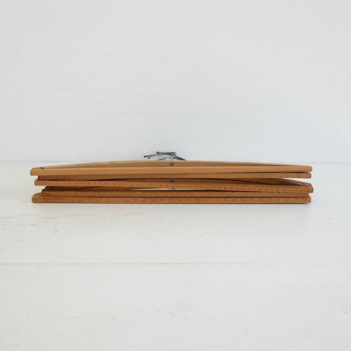 ヴィンテージ 木製ハンガー ホテル -通販-ローズボールアンティークス