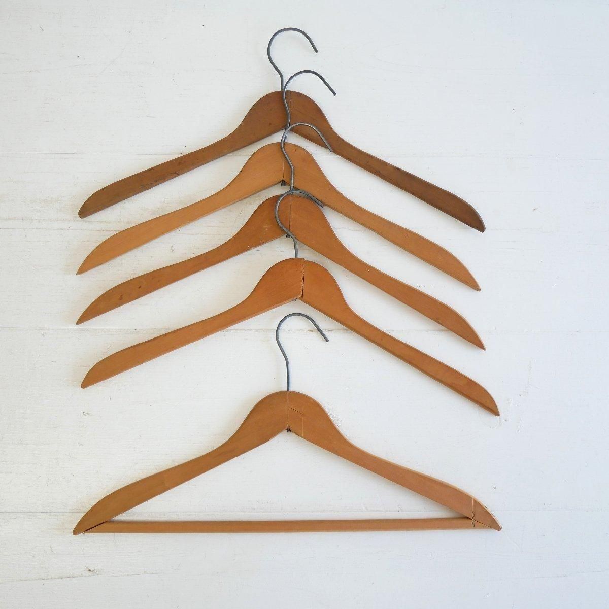 ヴィンテージ 木製ハンガー アメリカ -通販-ローズボールアンティークス