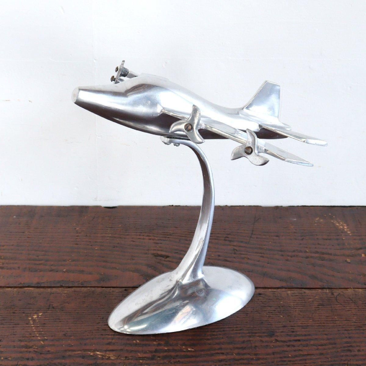 飛行機模型 メタルオブジェ 置物 60s -通販-ローズボールアンティークス