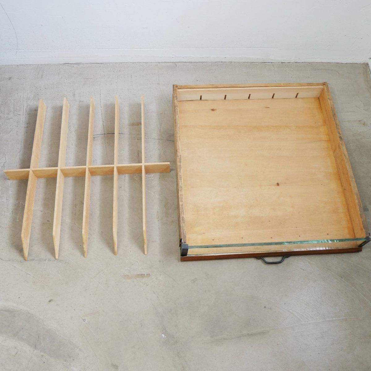 フランス アンティーク ギッターマン ソーイングキャビネット糸巻