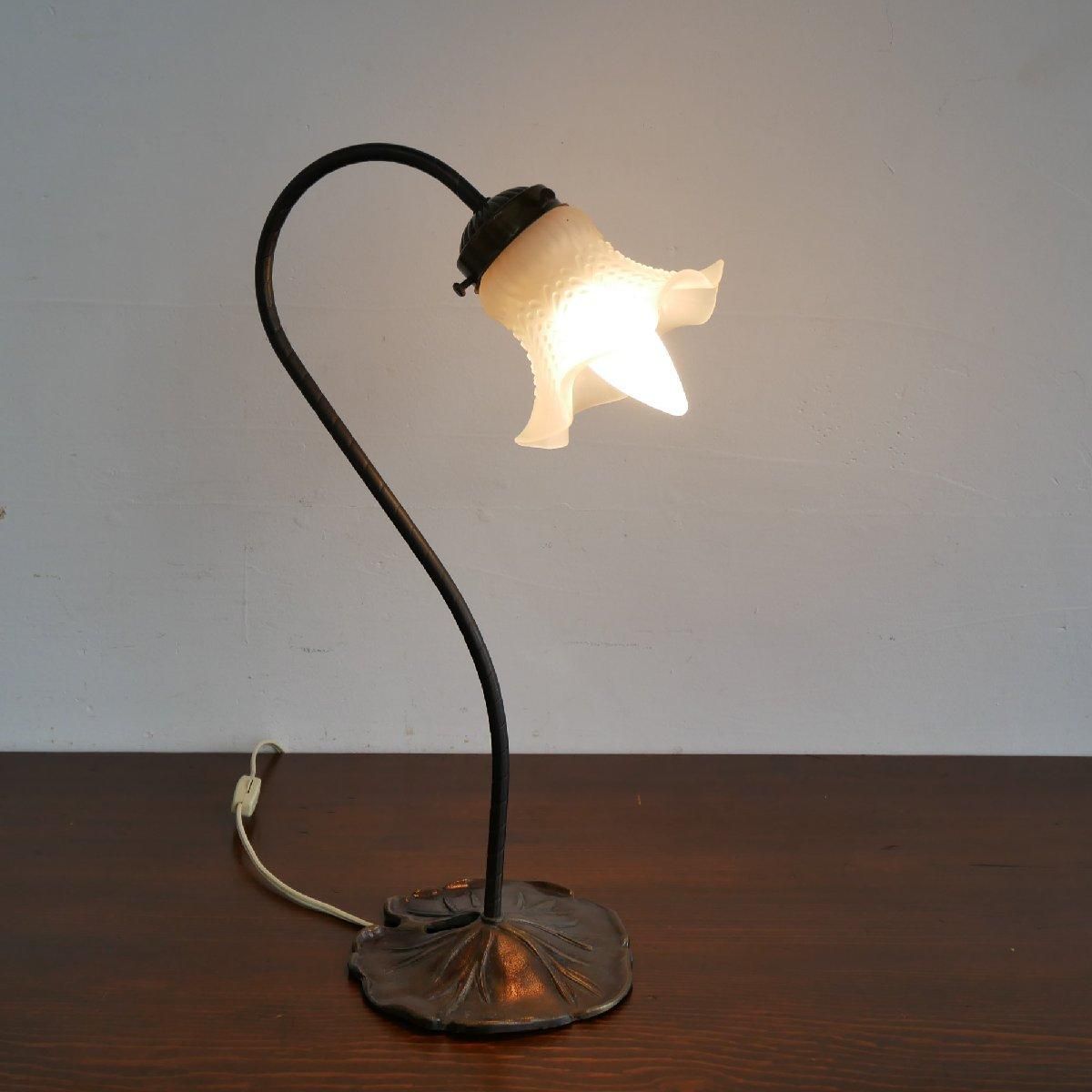 ヴィンテージ フラワー テーブルランプ -通販-ローズボールアンティークス