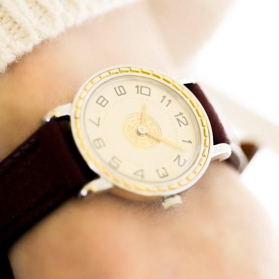 エルメス HERMES｜セリエ｜クォーツ・1980年代製｜アンティーク