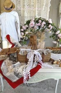 アンティークパニエ バスケット 木箱直輸入【パディントン】｜ブロカント