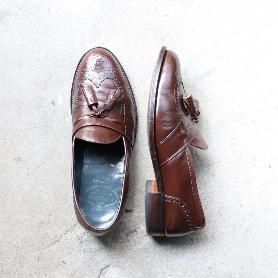 美品” SCOTCH GRAIN（スコッチグレイン）ウイングチップタッセル