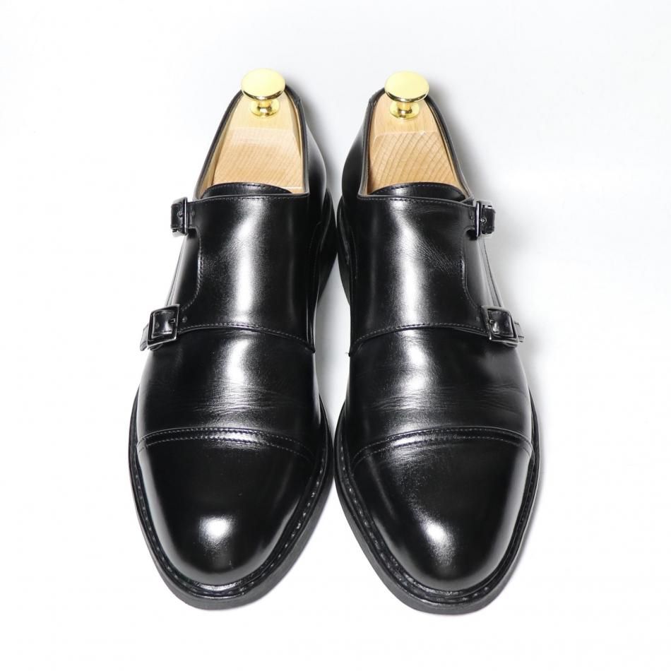 美品” Paraboot（パラブーツ）ダブルモンクストラップシューズ VIGNY