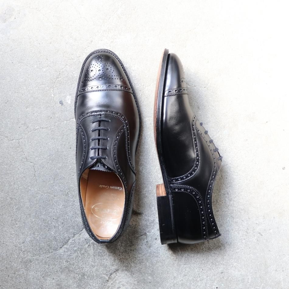 極美品” Church's（チャーチ）DIPLOMAT / ディプロマット セミブローグ