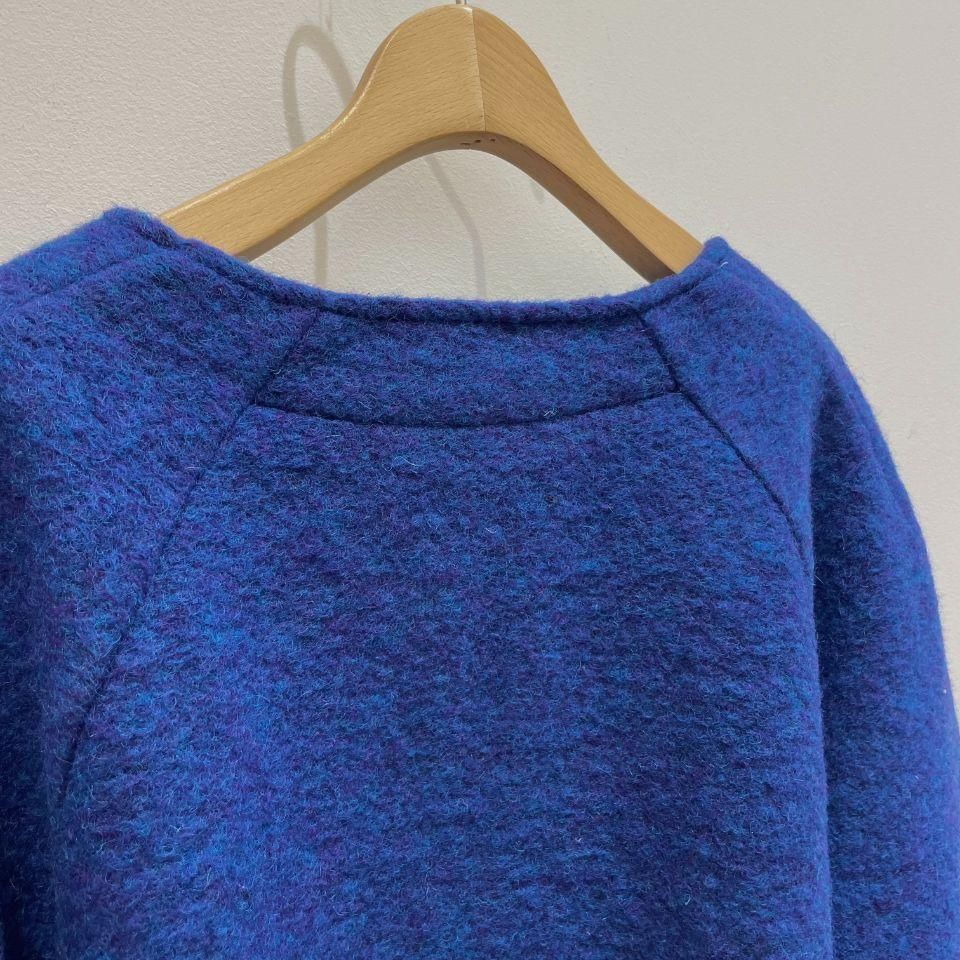 NOMBRE IMPAIR - スライバーニット ショートコート - Sheth Online