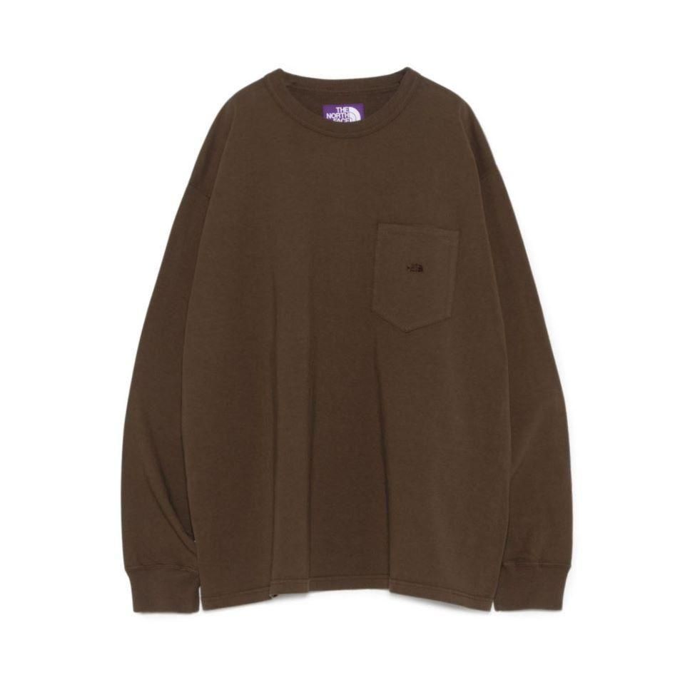 THE NORTH FACE PURPLE LABEL - 8oz Field Long Sleeve Pocket Tee
