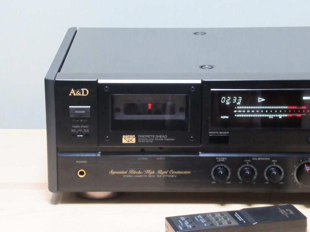 中古】 A&D カセットデッキ GX-Z7100EV 【送料無料】 - 中古 カセット