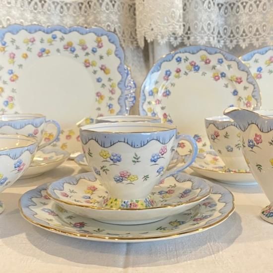 イギリス FOLEY CHINA(フォリーチャイナ） ティートリオ ピンク