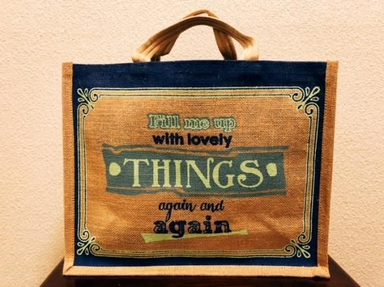 イギリス TESCO(テスコ) エコバック THINGS柄 - featherfewhouse