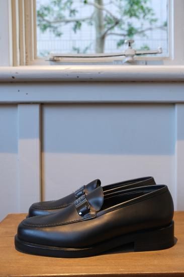 GUCCIロゴプレート革靴 | 36 1/2 - lamadri vintage onlineshop