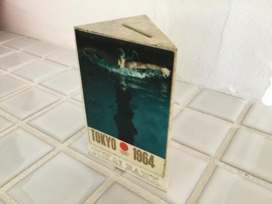 東海銀行 1964年東京オリンピック ノベルティ貯金箱