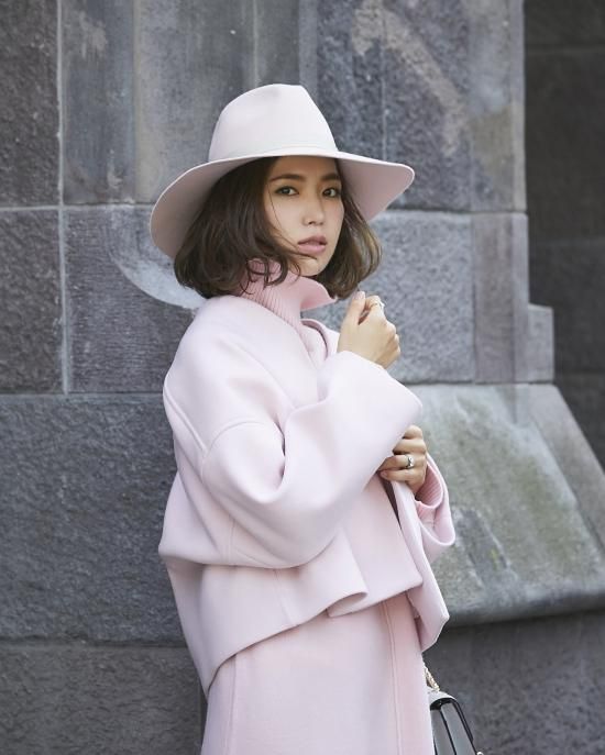 ダブルフェイスショートコート(ピンク) - seventen