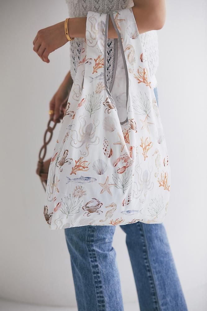 20％off】マリンプリントエコバッグ - seventen