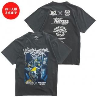 MAN WITH A MISSION × SUNROCKERS SHIBUYA Tシャツ - MWAM Web Shop