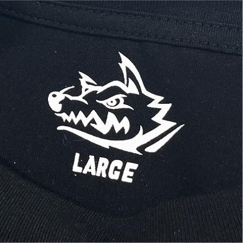 マンウィズ Too many ゴッツ ロンT ブラック ホログラム Mサイズ Too