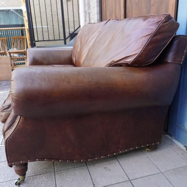 イギリスのインテリアブランドHALO(ハロ)の牛本革使用BALMORAL