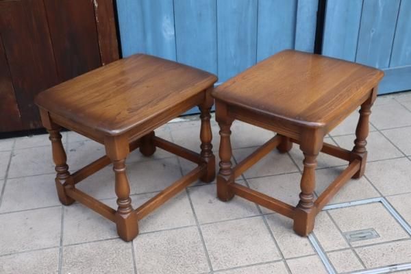 値下げ◇イギリスercol(アーコール)社のエルム無垢材を使用したサイド