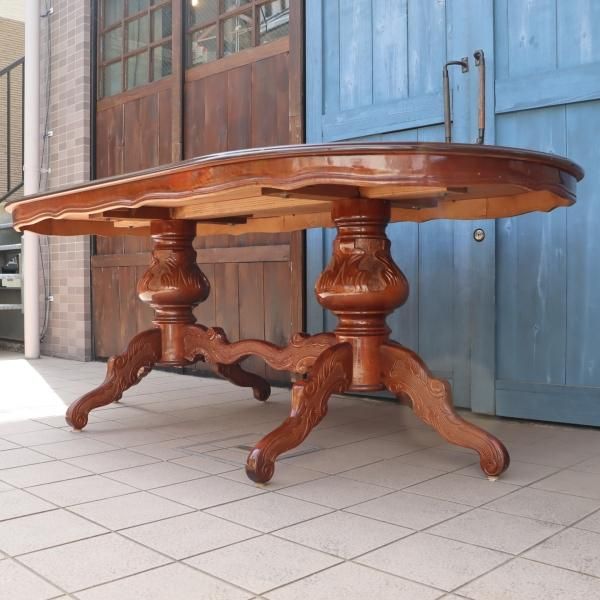 イタリア製アンティーク・象嵌細工のテーブル イタリア伝統の象嵌細工