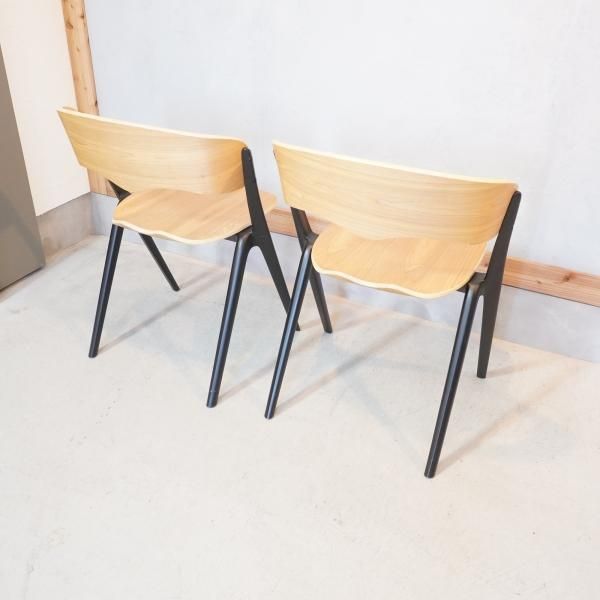 NOCE(ノーチェ)よりスタッキング可能なダイニングチェア2脚セットのご