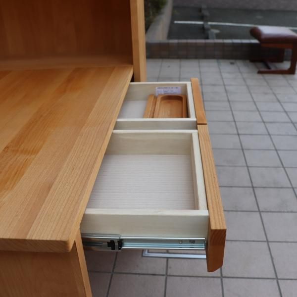 HOTTA WOODY(堀田木工所)のConce(コンセ) アルダー材 間仕切りデスク