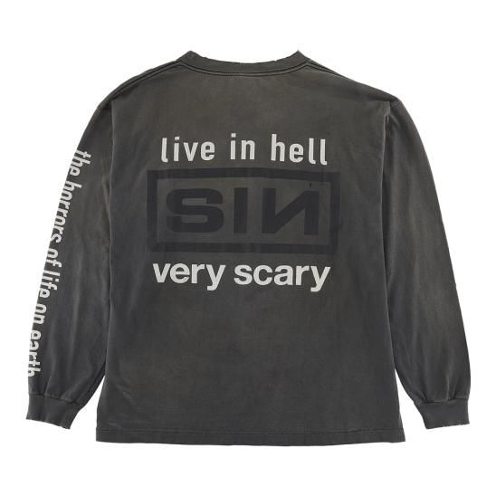 SAINT MXXXXXX(セントマイケル) 商品ページ - LS TEE SIN / BLACK