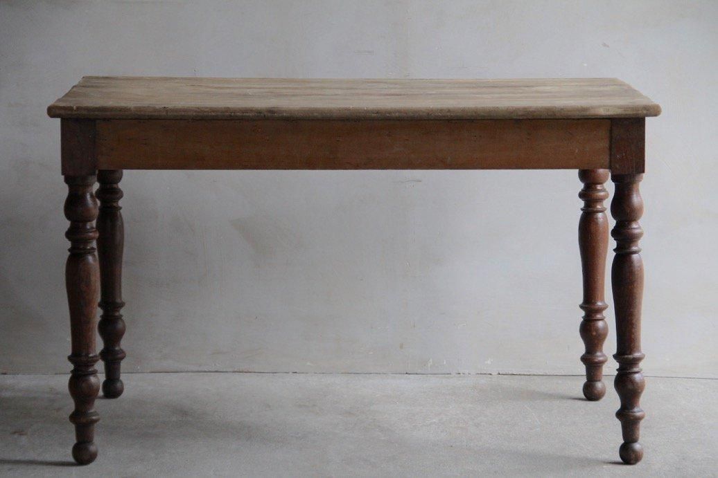 フランスアンティーク | 木製ダイニングテーブル - L'atelier Brocante