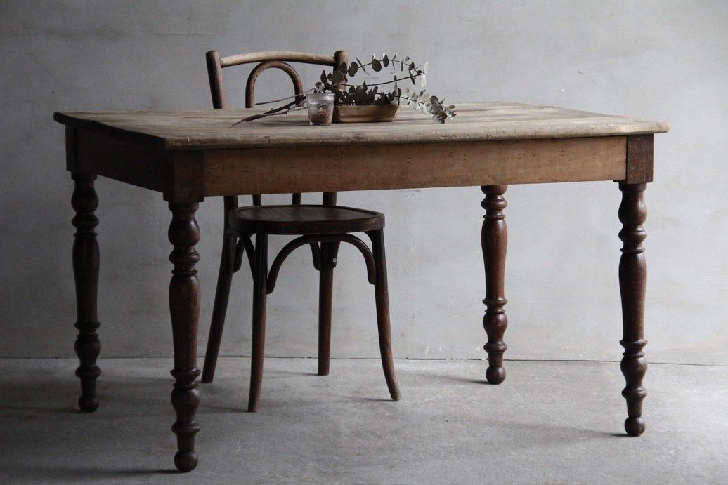 フランスアンティーク | 木製ダイニングテーブル - L'atelier Brocante