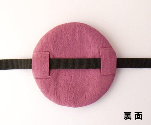 FTWビューラプレート用の手作りカバー/ファスナータイプ（ピンク