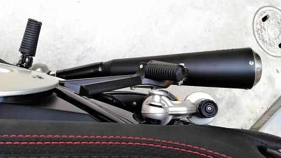 YAMAHA XJR 1300C / FI Leovince クラシックレーサーブラック S/Oマフラー