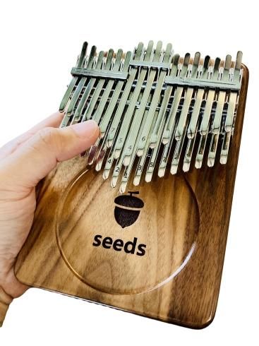 34鍵 カリンバ クロマチック(親指ピアノ) Key=B Seeds / Kalimba