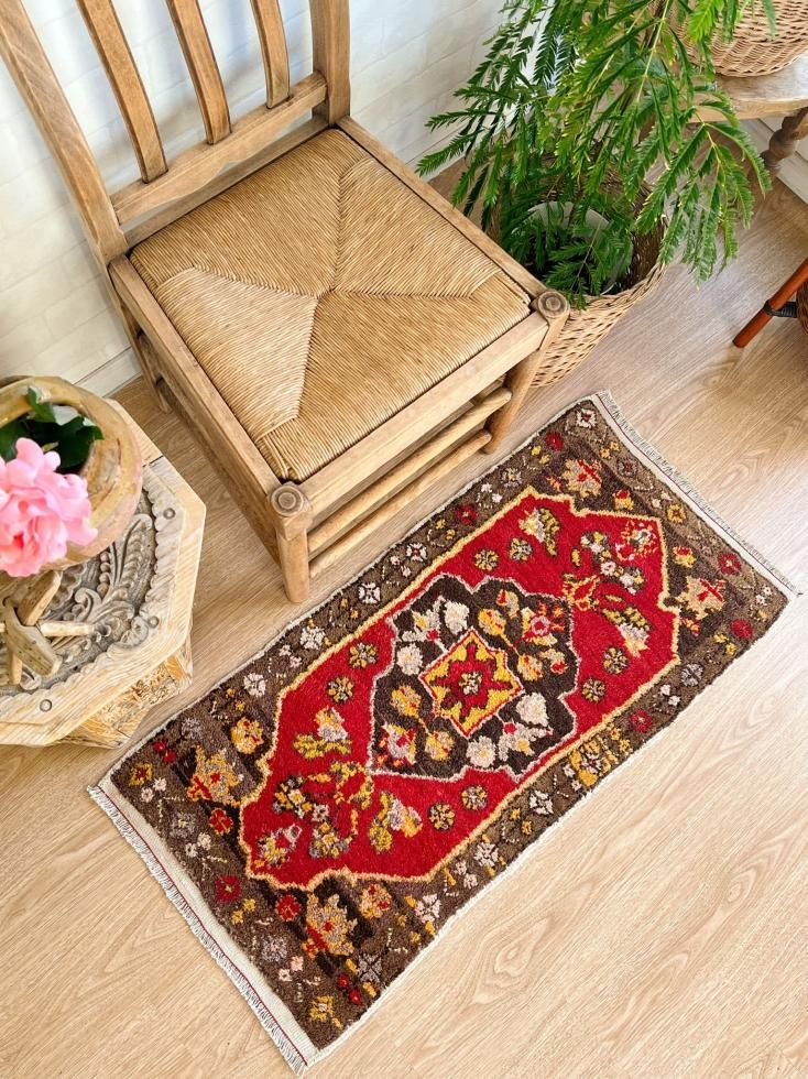 オールド絨毯 ヴィンテージラグ トルコ絨毯 カルス ヤストゥック