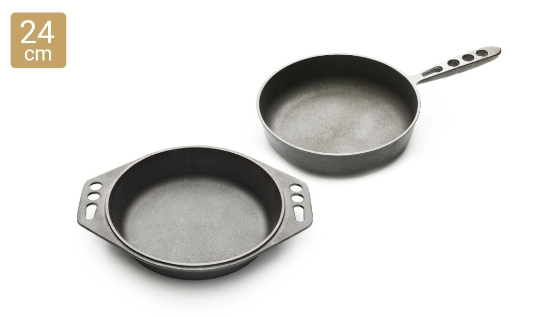 500円OFF】おもいのマルチパン 24cm+おもいのフライパン 24cm - おもい