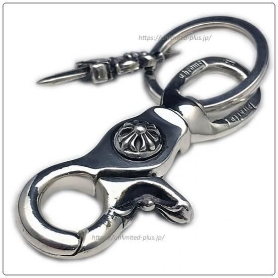 クロムハーツ（Chrome Hearts）キークリップ スイベル ウィズ クロスボール