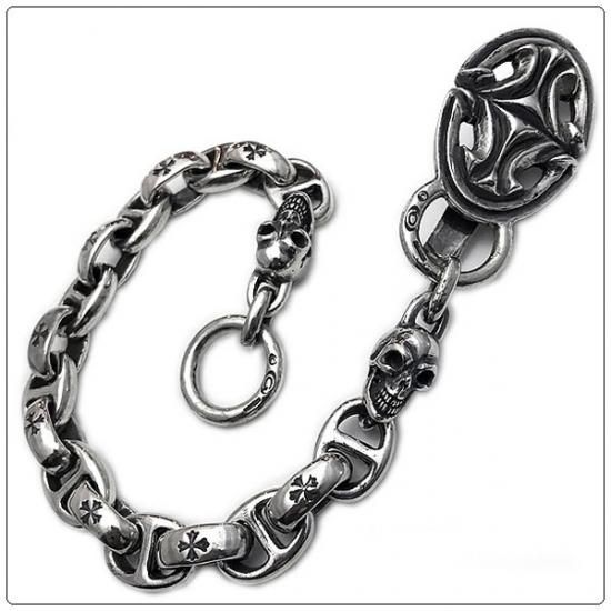 GABORATORY (ガボラトリー/ガボール) ウォレットチェーン スカルプ