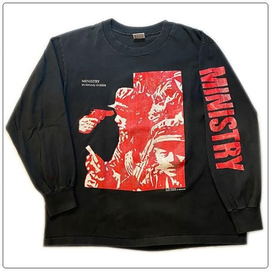 MINISTRY (ミニストリー) ヴィンテージ Tシャツ ショートスリーブ 長袖