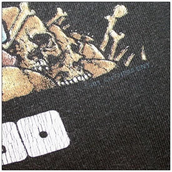 RUSH (ラッシュ) ROLL THE BONES ヴィンテージ バンド Tシャツ