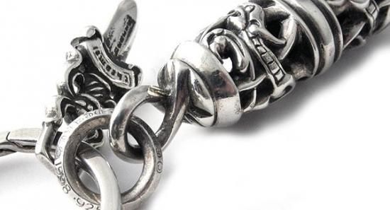 クロムハーツ（Chrome Hearts）キーリング ケルティックローラー