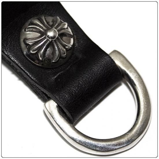 クロムハーツ（Chrome Hearts）ベルトループ Dリングクロスボタン