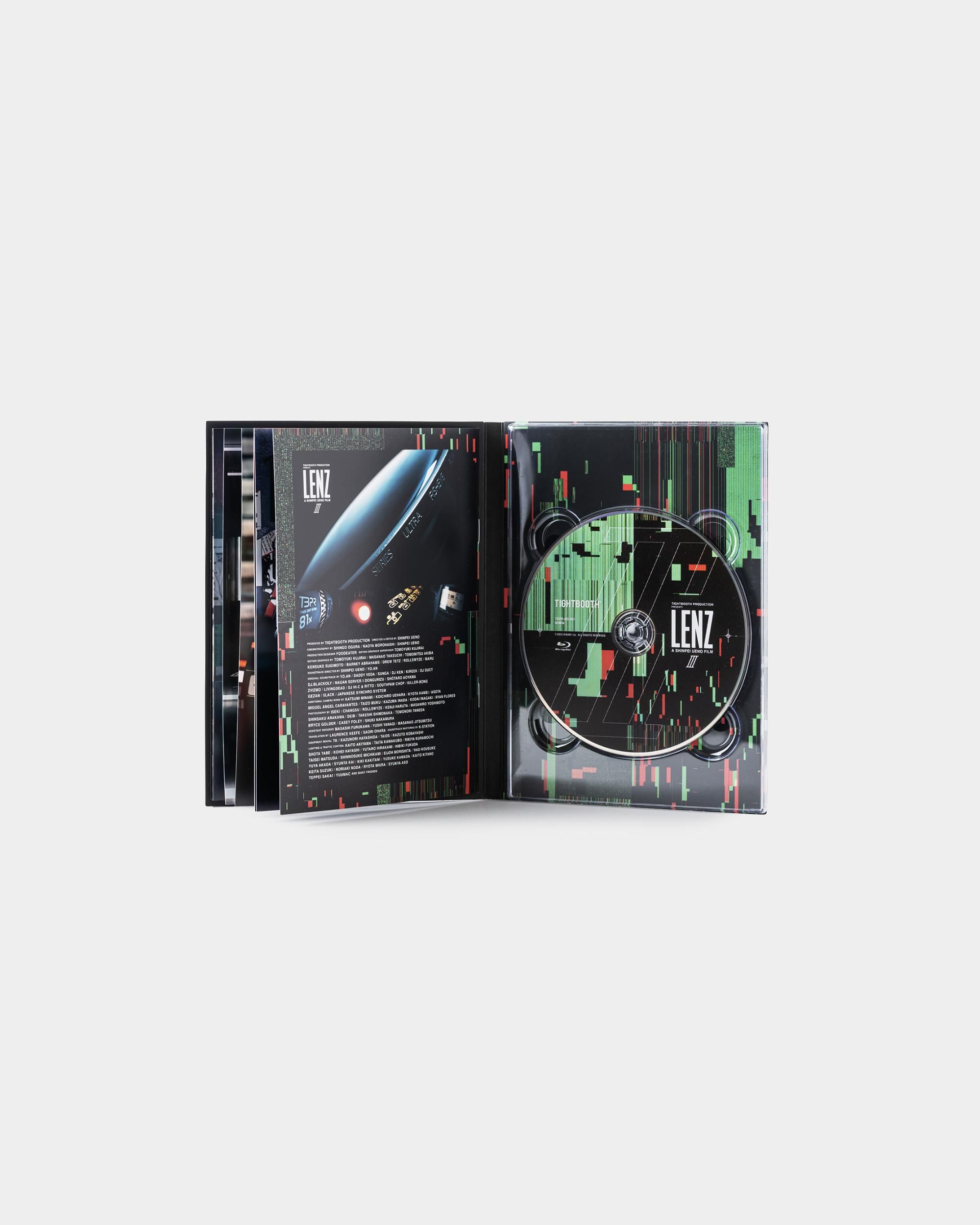 LENZ lll - Blu-ray - TIGHTBOOTH® タイトブース オフィシャルウェブサイト